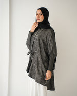 Shimmer Free Size Blouse Silver C223
