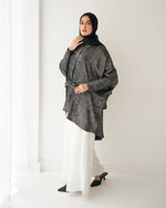 Shimmer Free Size Blouse Silver C223