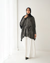Shimmer Free Size Blouse Silver C223