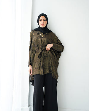Shimmer Free Size Blouse Oxide C223