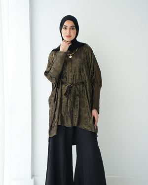 Shimmer Free Size Blouse Oxide C223