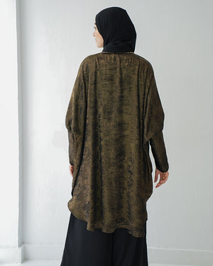 Shimmer Free Size Blouse Oxide C223