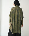 Shimmer Free Size Blouse Olive C223