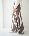 Linen Blend Maxi Skirt C1712