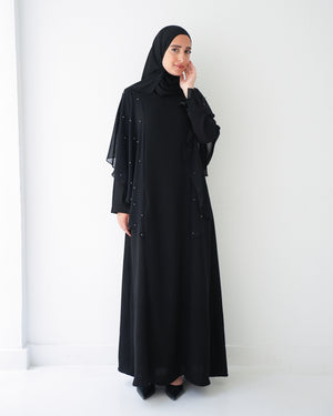 Pearl Cape Abaya C28