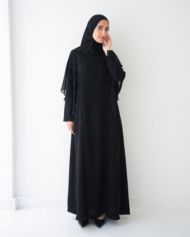 Pearl Cape Abaya C28