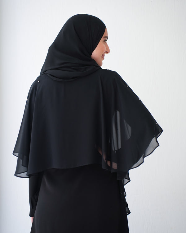 Pearl Cape Abaya C28