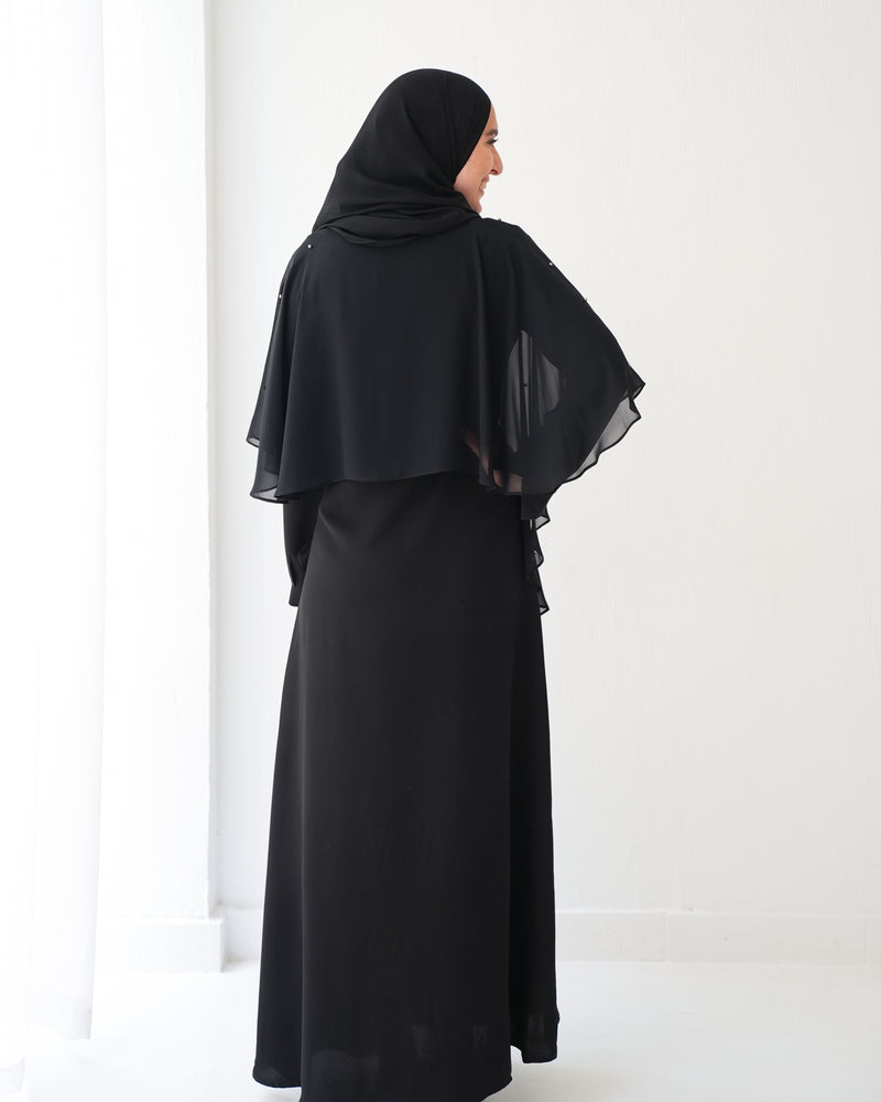 Pearl Cape Abaya C28