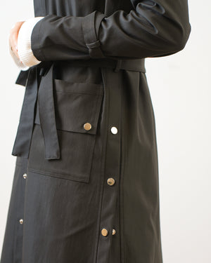Gabardine Jacket Black C508