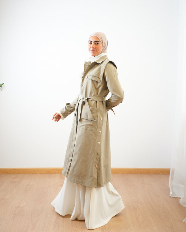 Gabardine Jacket Pistachio C508