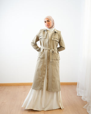 Gabardine Jacket Pistachio C508