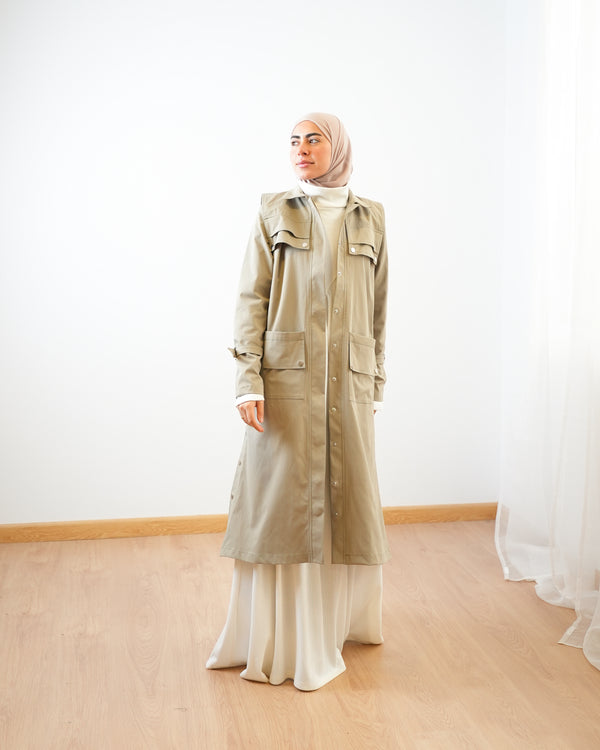 Gabardine Jacket Pistachio C508