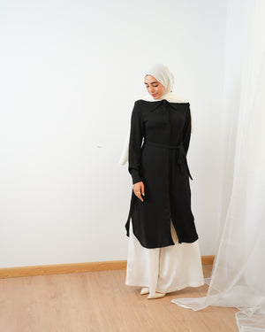 Long Chemise Black C241