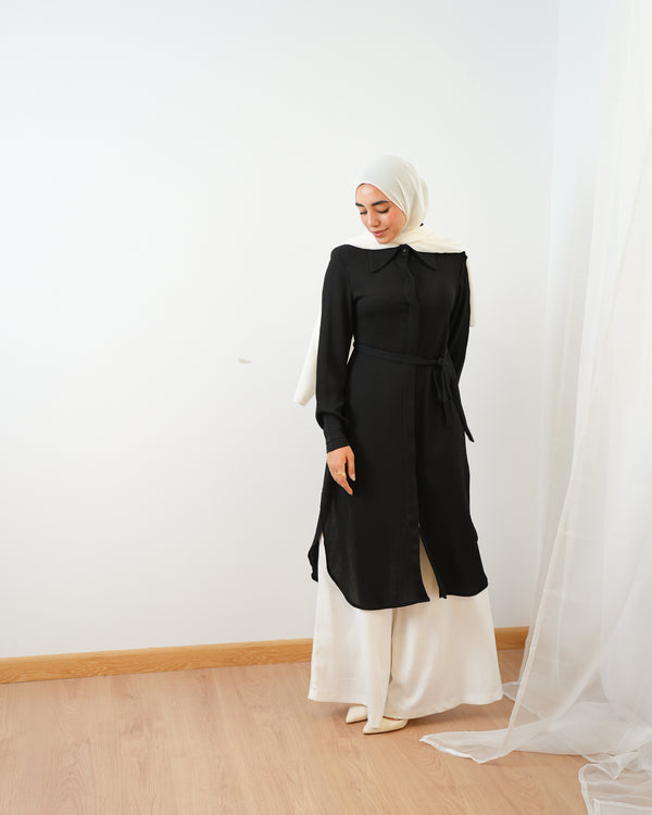 Long Chemise Black C241