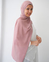Soft Cotton Chiffon Scarf Cashmere