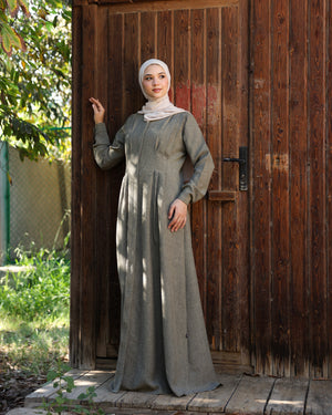 Linen Maxi Dress Rosemary C690