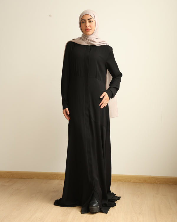 The A-line Dress Black C860