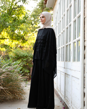 Free Size Cape Black C248