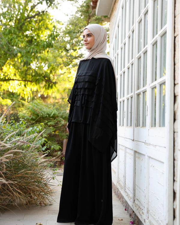 Free Size Cape Black C248