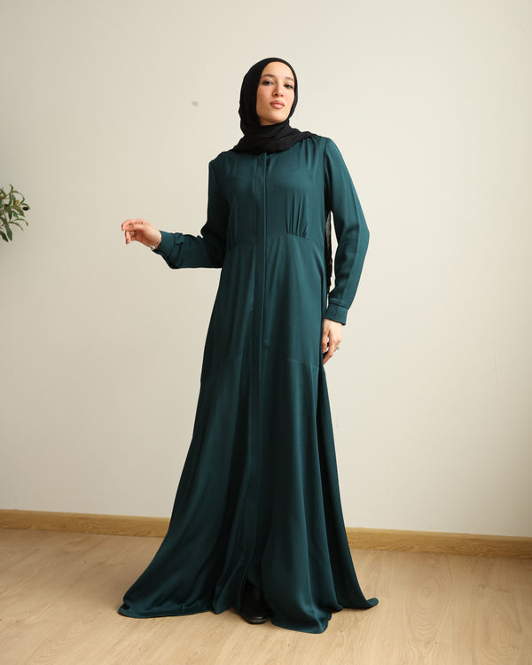 The A-line Dress Teal C860