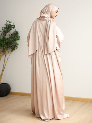 The Champagne Satin Sakinah Prayer Set C511