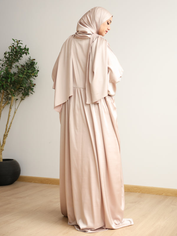 The Champagne Satin Sakinah Prayer Set C511