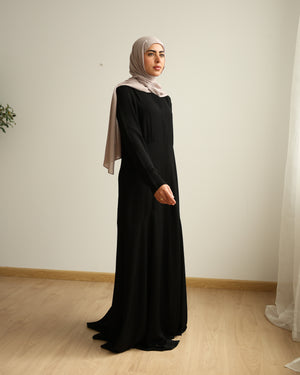 The A-line Dress Black C860