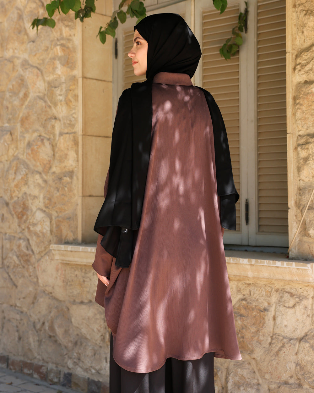 Free Size Blouse Brown C2233