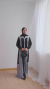 Silk Abaya Grey C251