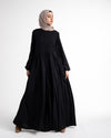 Pleated Jumpsuit Black C150