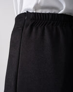 Suede Wide Pants Black C170