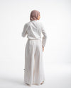 Linen Wide leg pants OffWhite C120