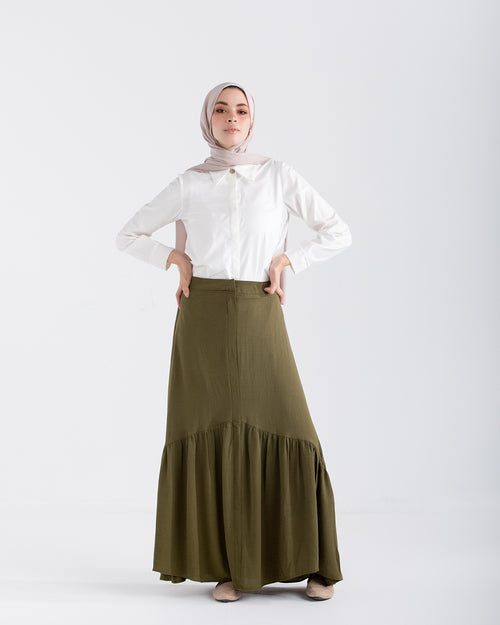 Bella Skirt Olive C147
