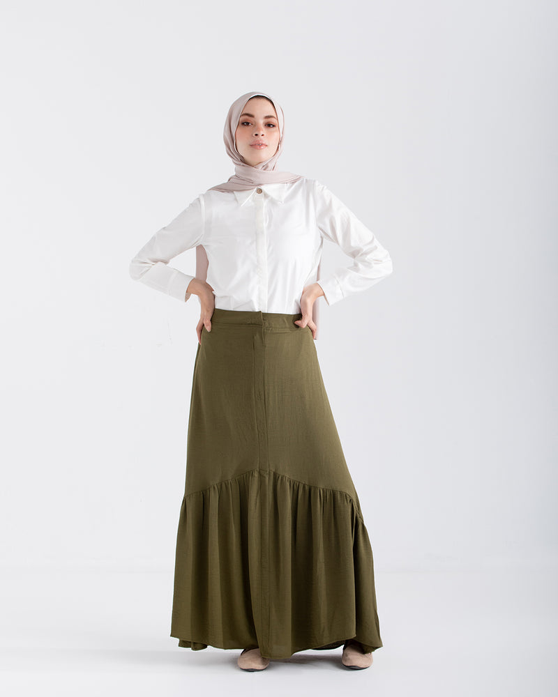 Bella Skirt Olive C147