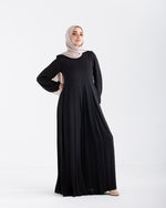 Pleated Jumpsuit Black C150
