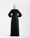 Pleated Jumpsuit Black C150