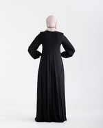 Pleated Jumpsuit Black C150